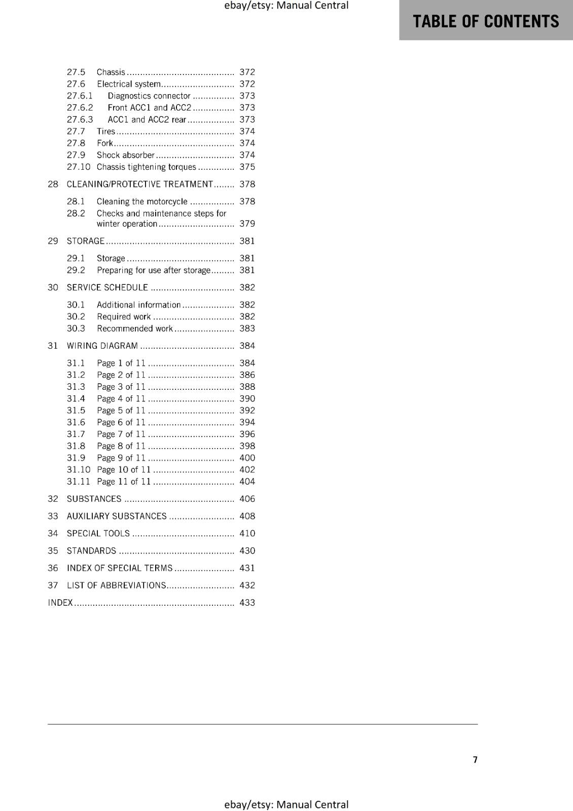 KTM MOTORCYCLE 2018 -  1090 ADVENTURE R - WORKSHOP SERVICE MANUAL