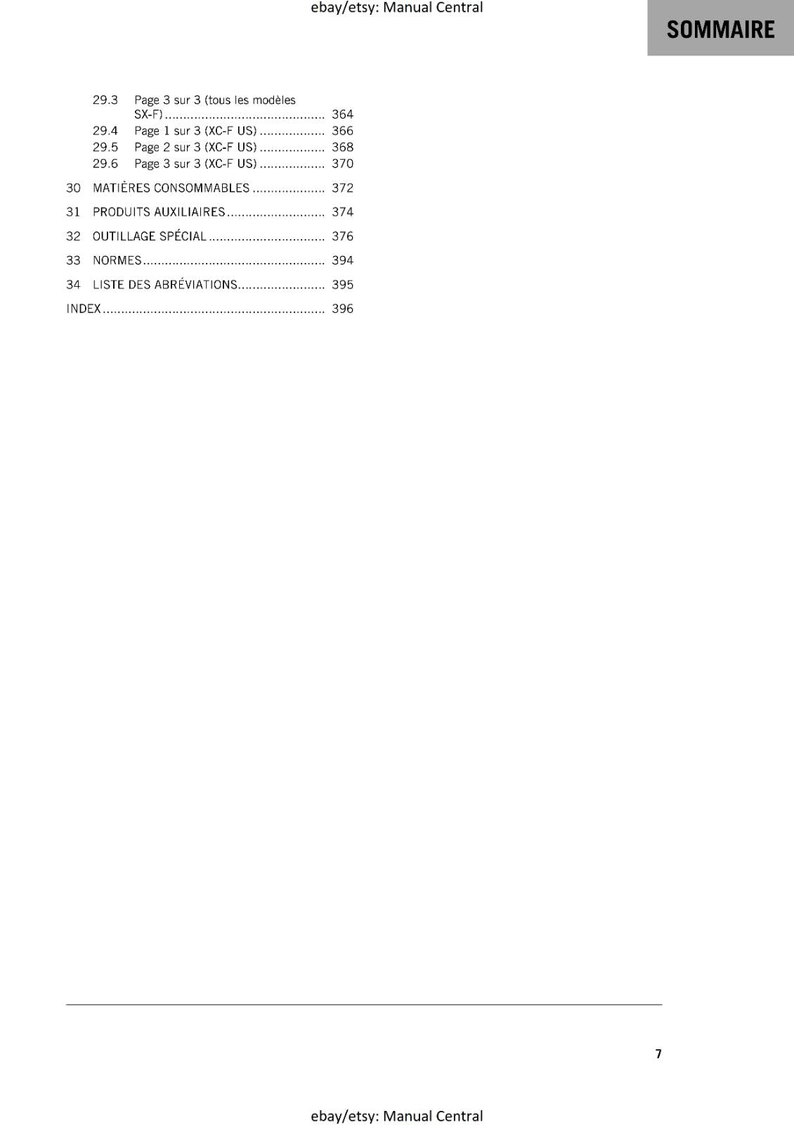 KTM 2020 - FRENCH LANGUAGE - 250 XC-F SX-F PRADO - MANUEL DE REPARATION