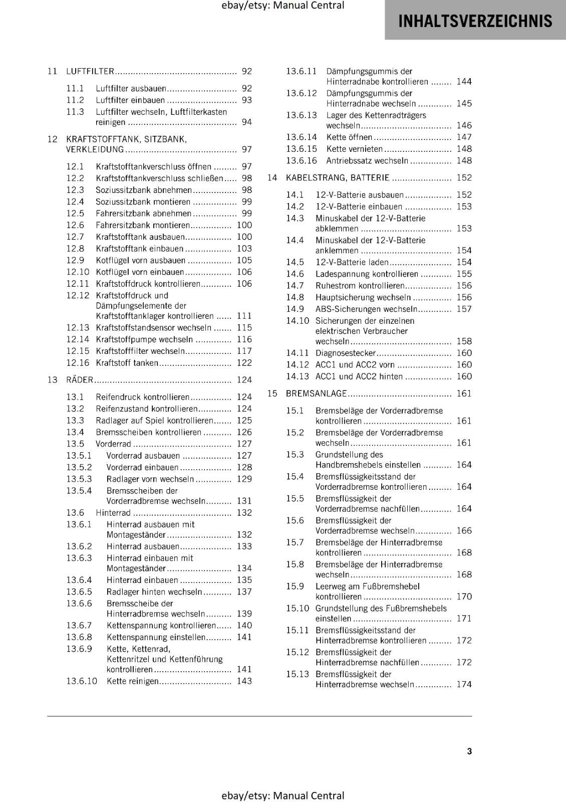 GERMAN LANGUAGE - KTM 2020 - 890 DUKE R - REPARATURANLEITUNG - REPAIR MANUAL