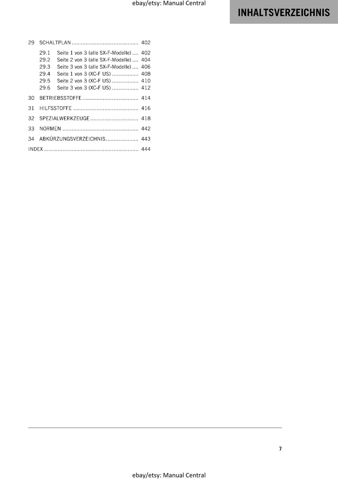 GERMAN LANGUAGE - KTM 2020- 450 XC-F SX-F CAIROLI FACTORY - REPARATURANLEITUNG