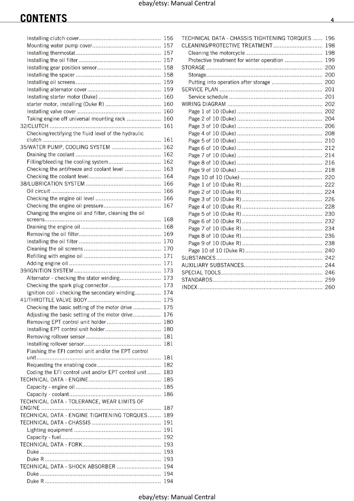 2010 KTM 690 DUKE R - EU AUS UK JP USA - WORKSHOP SERVICE REPAIR MANUAL REPRINT