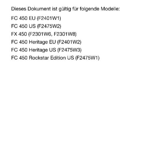 GERMAN LANGUAGE - HUSQVARNA 2023 - FC FX 450 HERITAGE - REPARATURANLEITUNG