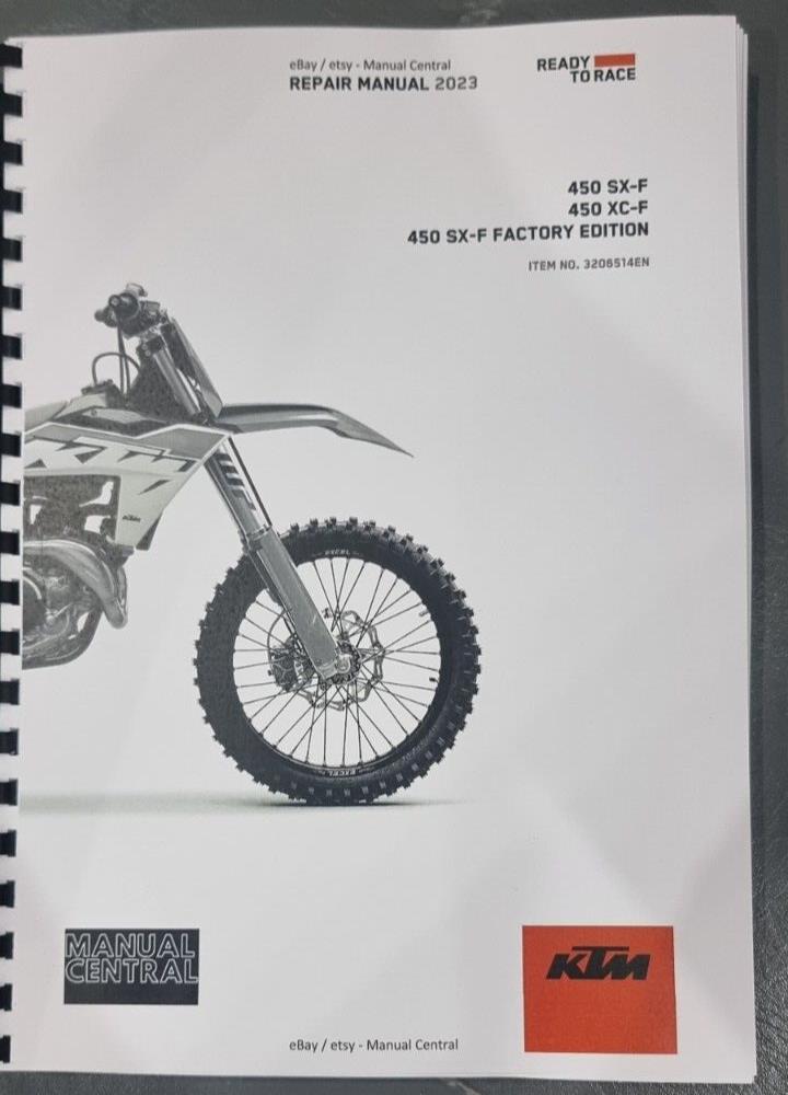 KTM 2022 - 390 DUKE - REPAIR WORKSHOP SERVICE MANUAL REPRINTED