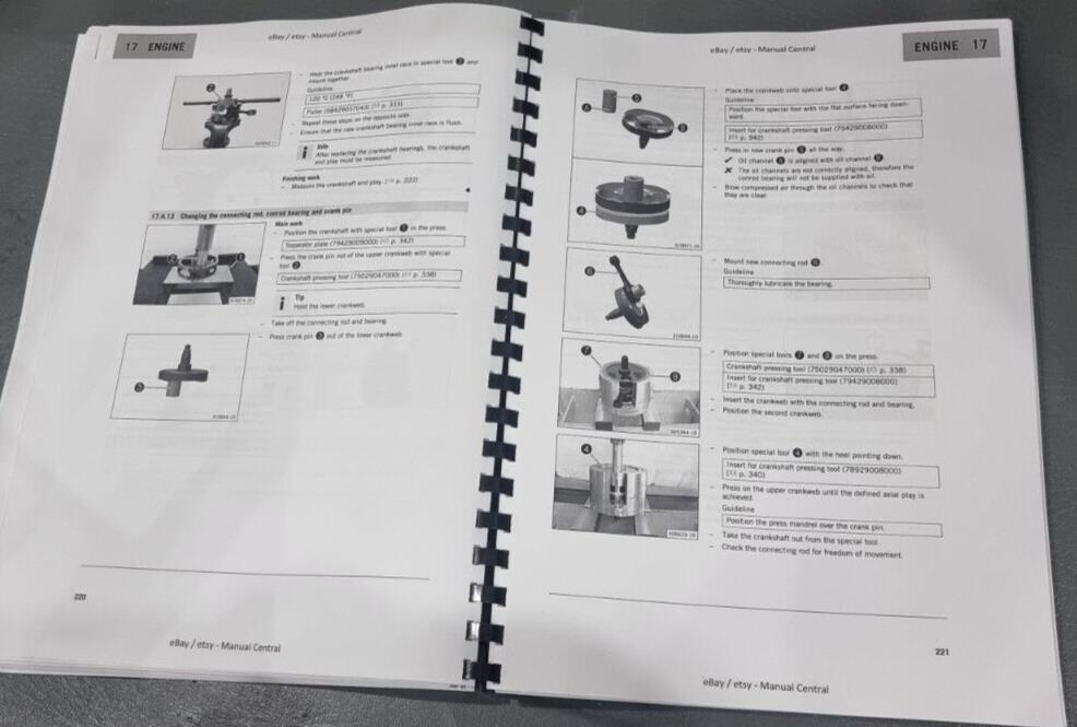 KTM 2022 - 390 DUKE - REPAIR WORKSHOP SERVICE MANUAL REPRINTED