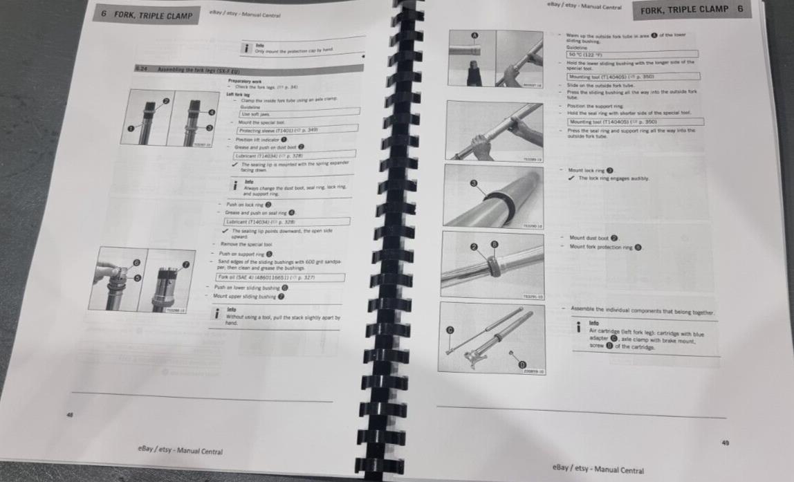 KTM 2022 - 390 DUKE - REPAIR WORKSHOP SERVICE MANUAL REPRINTED