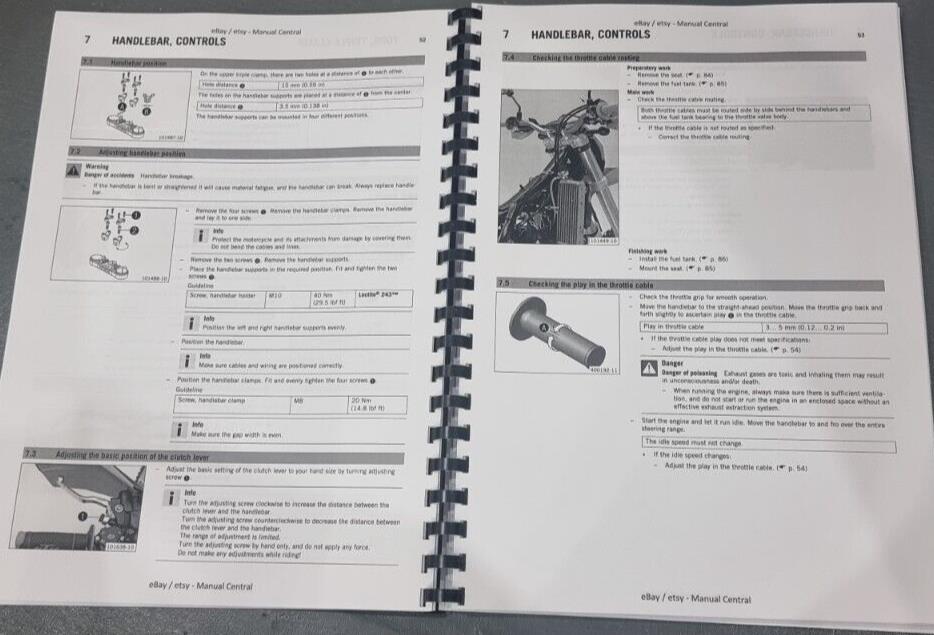KTM 2013 - 250 EXC-F SIX DAYS XCF-W - REPAIR WORKSHOP SERVICE MANUAL