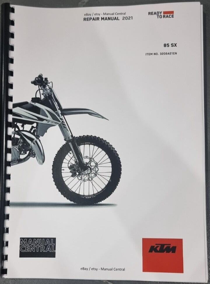KTM 2021 - 85 SX - REPAIR WORKSHOP SERVICE MANUAL