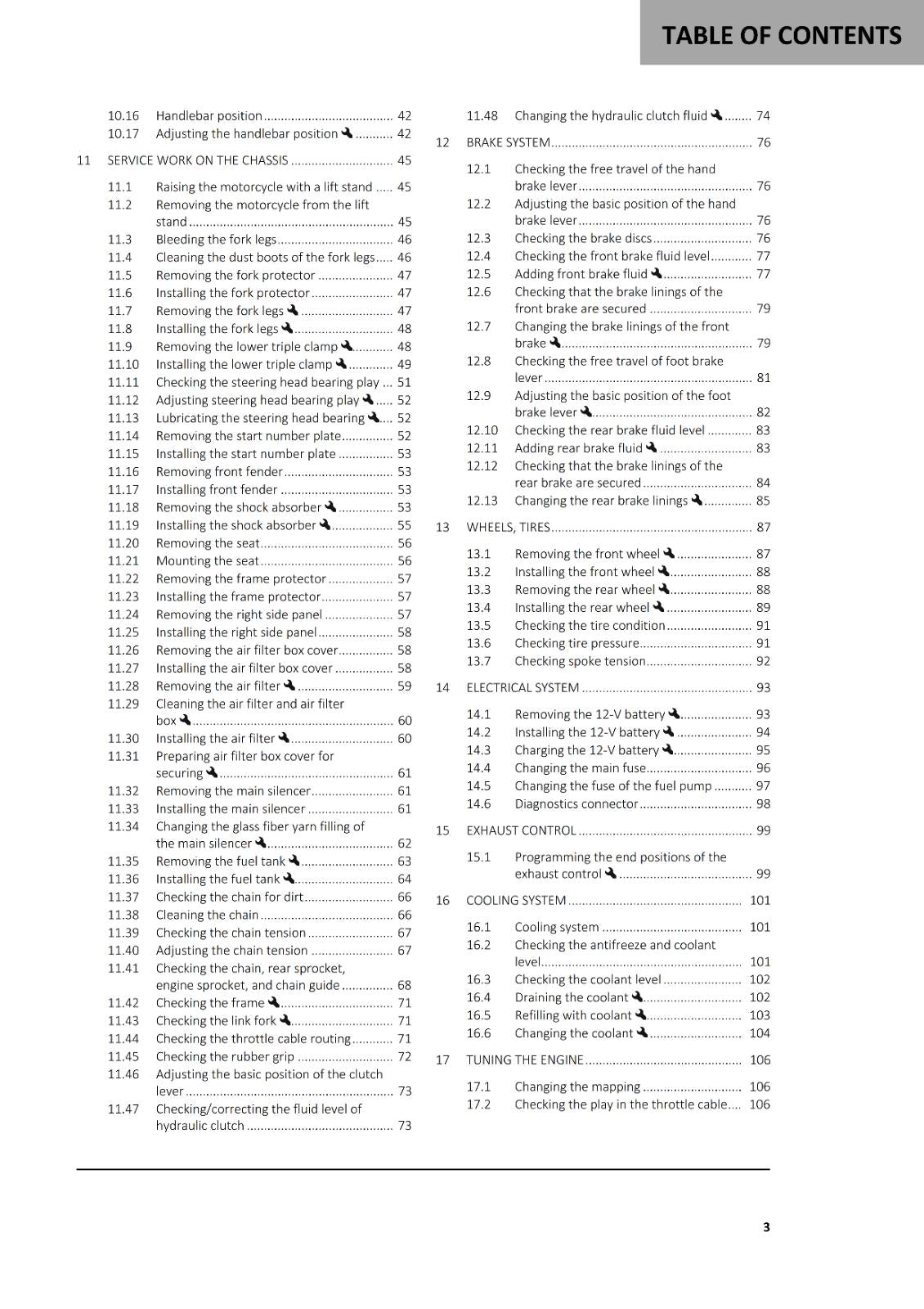 2024 GASGAS OWNERS MANUAL - MC 250 EX 250 300 - REPRINTED
