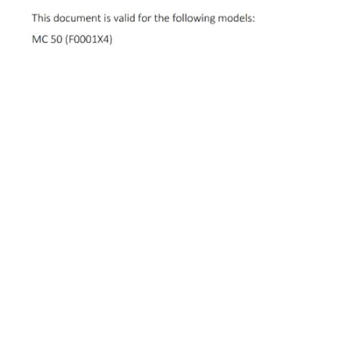 2024 GASGAS OWNERS MANUAL - MC 50 - REPRINTED