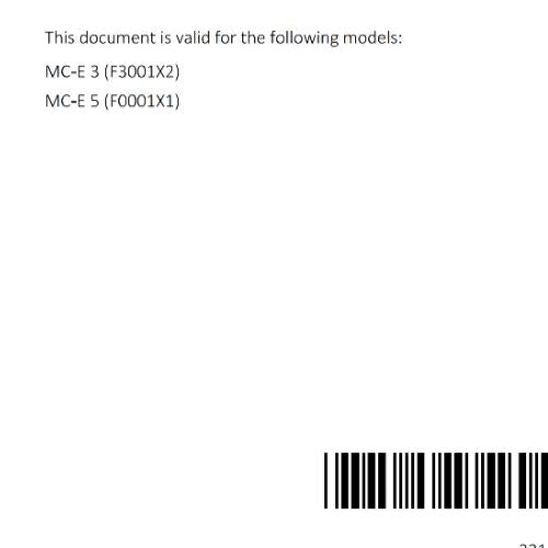 2024 GASGAS OWNERS MANUAL - MC-E 3 5 - REPRINTED