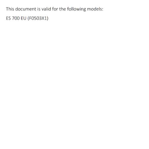 2024 GASGAS OWNERS MANUAL - ES 700 - REPRINTED