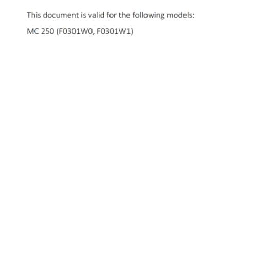 2023 GASGAS OWNERS MANUAL - MC 250 - REPRINTED