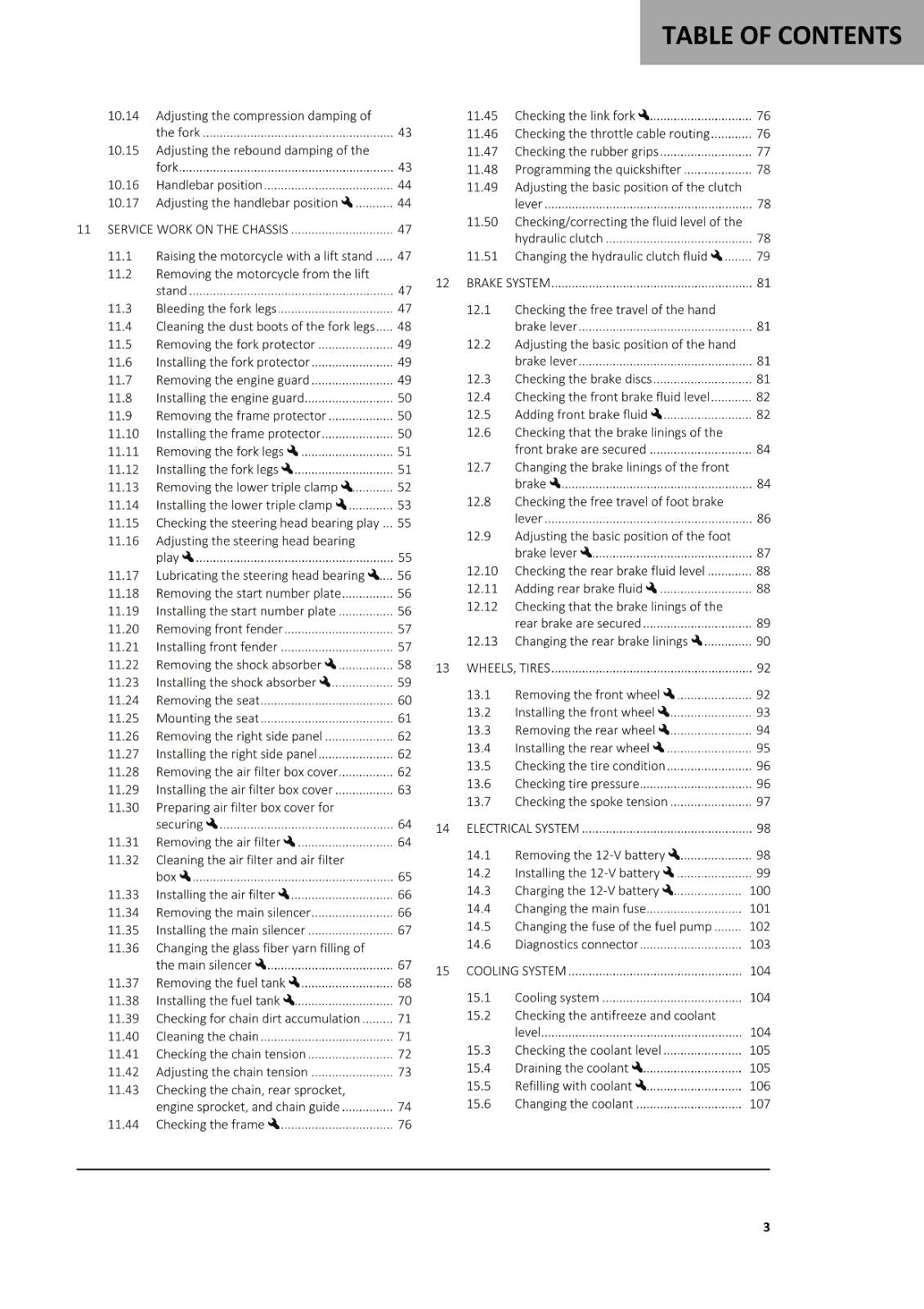 2023 GASGAS OWNERS MANUAL - MC 450F FACTORY EDITION - REPRINTED
