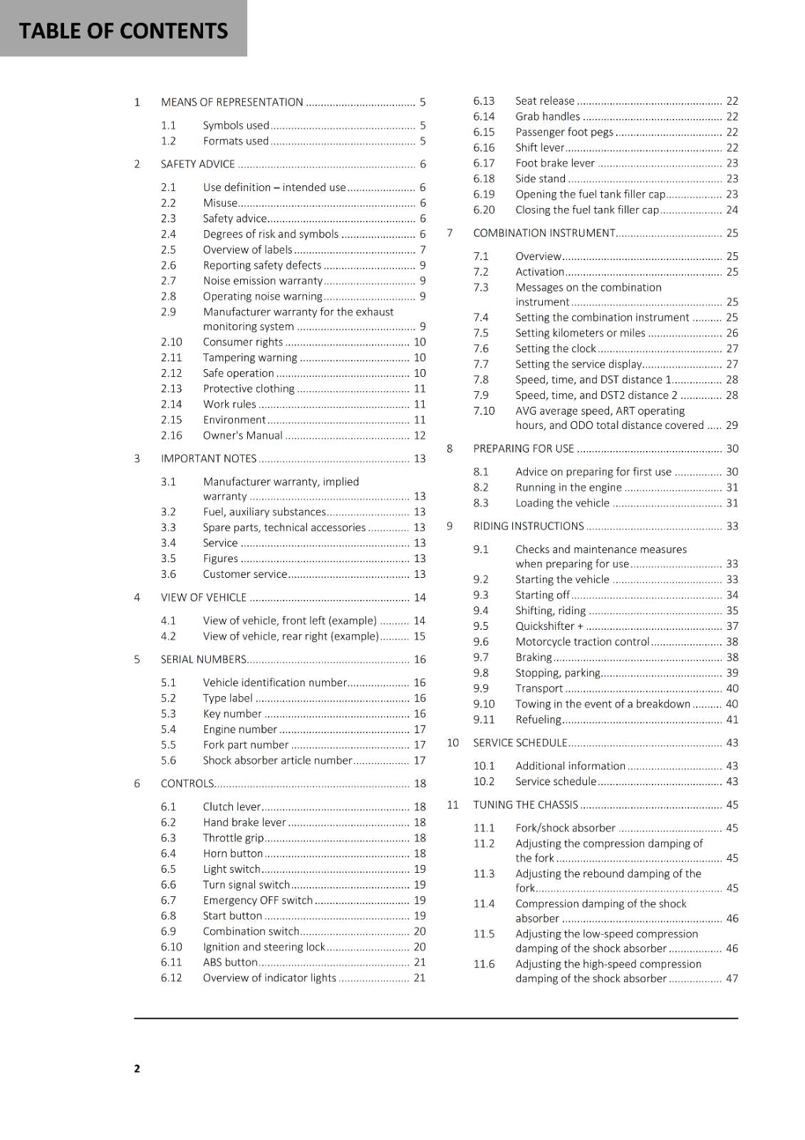 2023 GASGAS OWNERS MANUAL - SM 700 US - REPRINTED