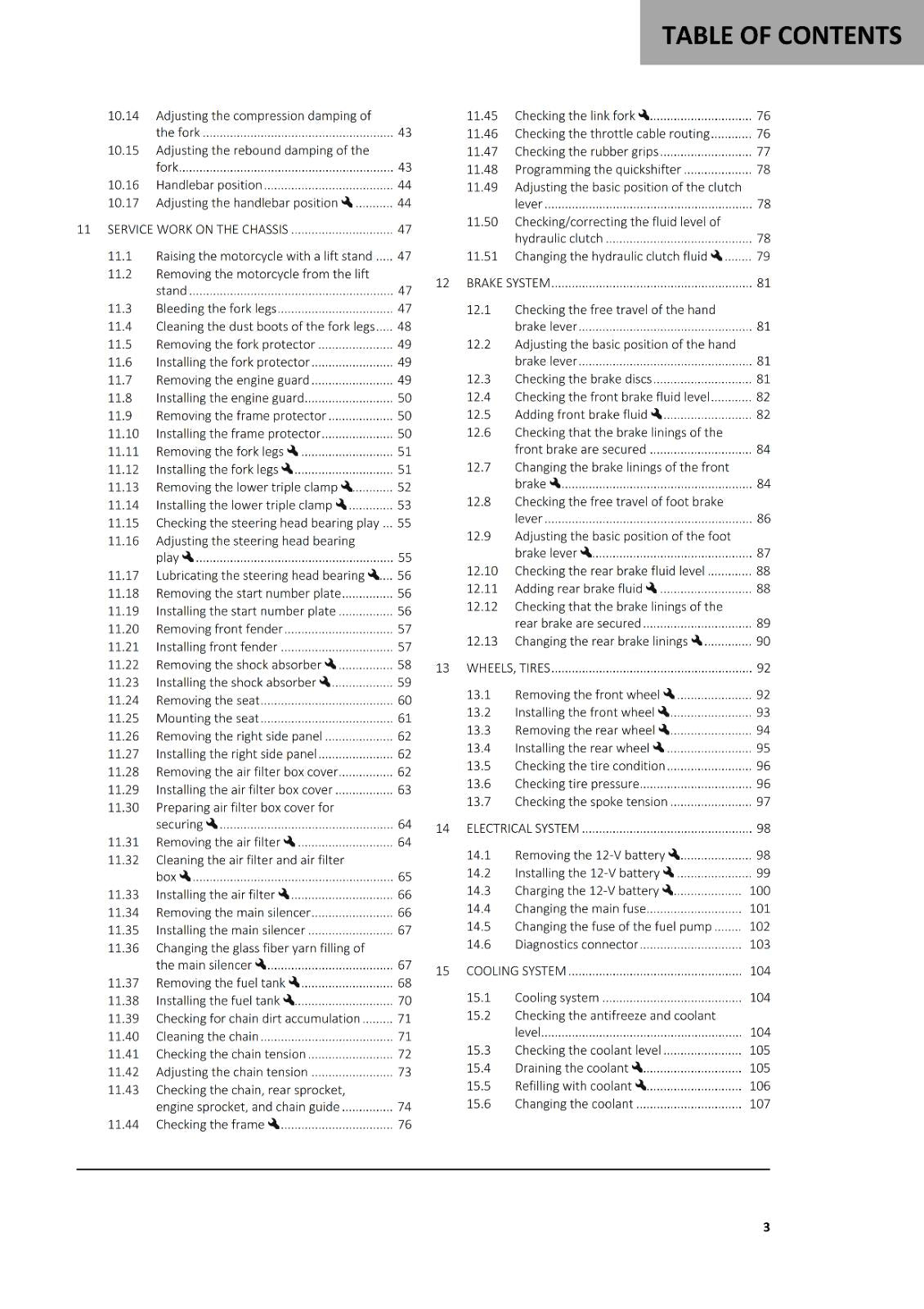 2023 GASGAS OWNERS MANUAL - MC 250F FACTORY EDITION - REPRINTED