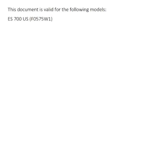 2023 GASGAS OWNERS MANUAL - ES 700 US EDITION - REPRINTED