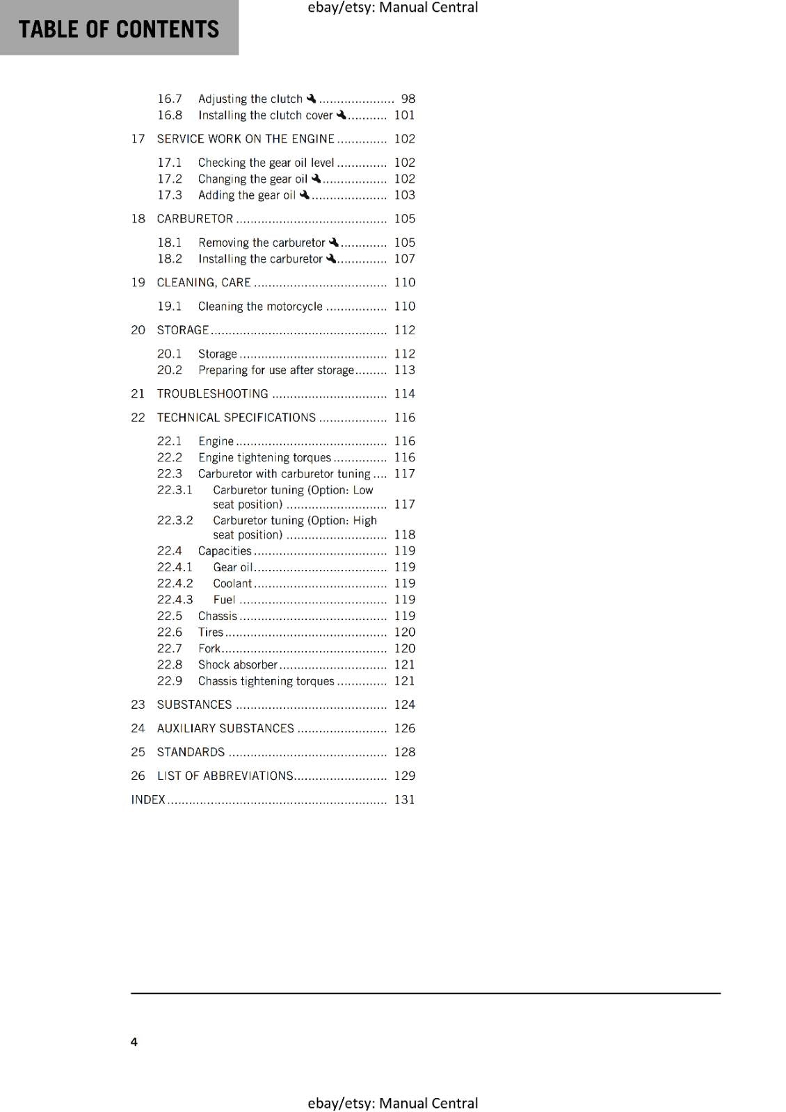 KTM 2024 OWNERS MANUAL - 50 SX FACTORY EDITION REPRINTED