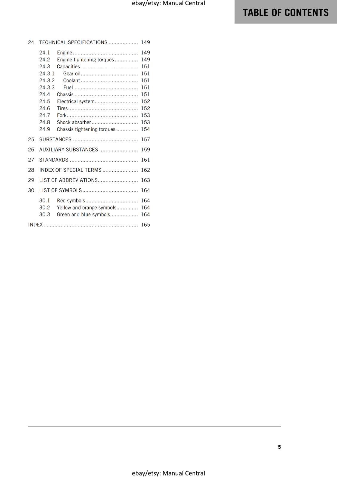 KTM 2024 OWNERS MANUAL -150 EXC XC-W - REPRINTED