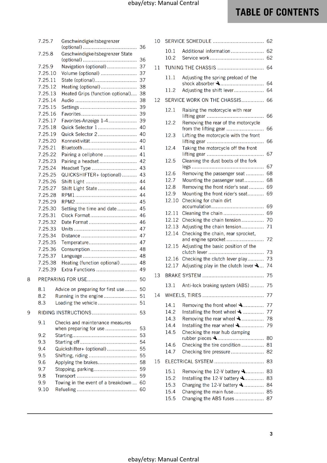KTM 2024 OWNERS MANUAL - 390 DUKE - REPRINTED
