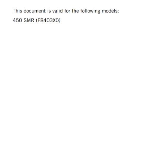 KTM 2024 OWNERS MANUAL - 450 SMR - REPRINTED