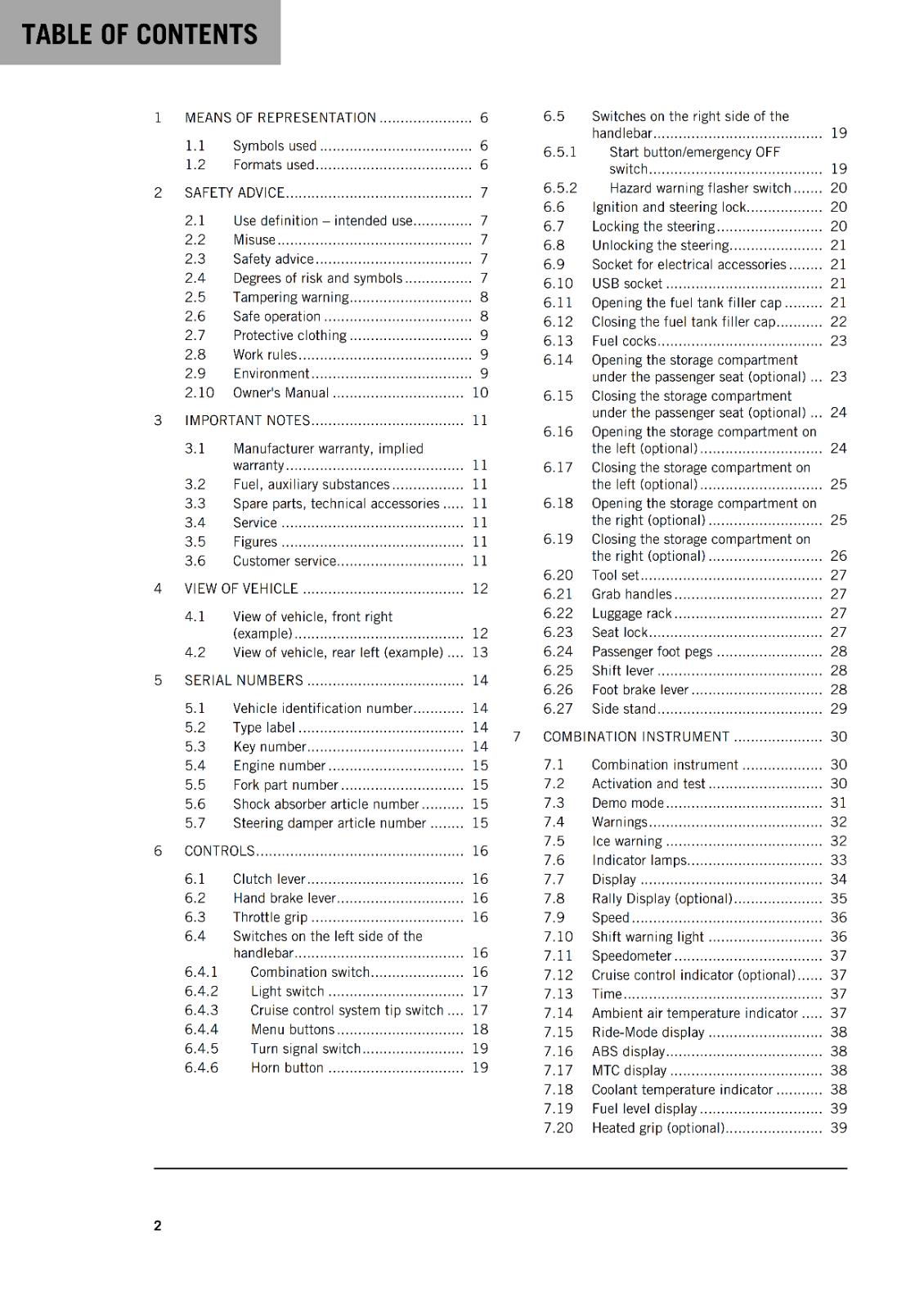 KTM 2024 OWNERS MANUAL - 790 ADVENTURE EU EDITION - REPRINTED