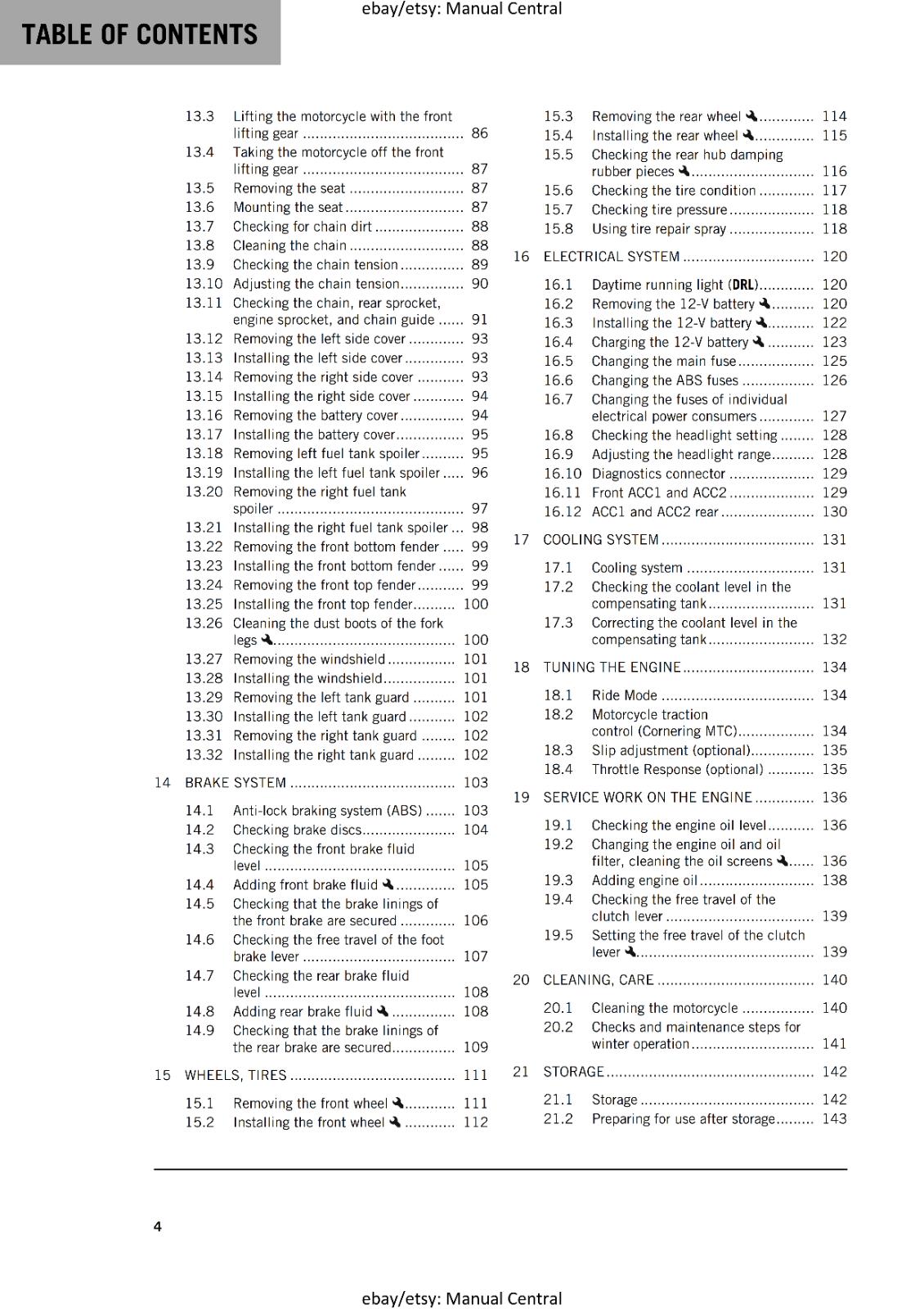 KTM 2024 OWNERS MANUAL - 890 SMT EU EDITION - REPRINTED