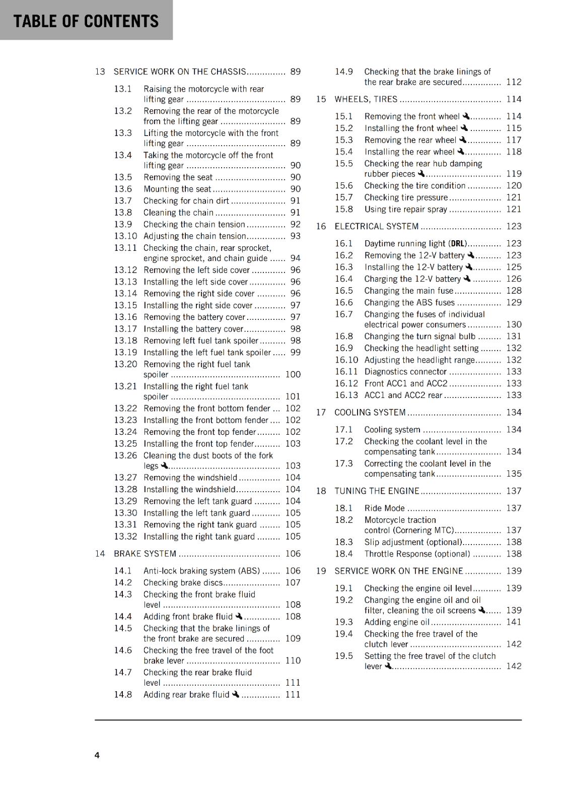 KTM 2024 OWNERS MANUAL - 890 SMT US EDITION - REPRINTED