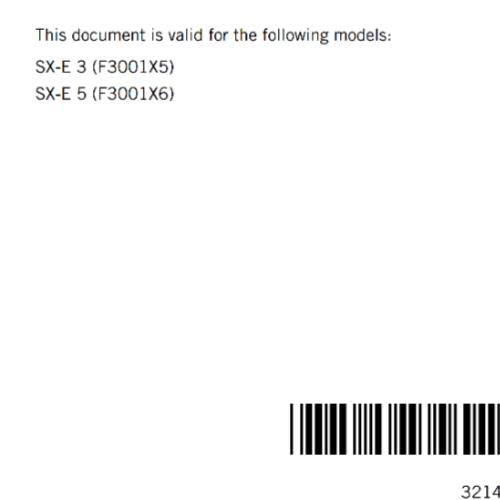 KTM 2024 OWNERS MANUAL - SX-E 3 5 - REPRINTED