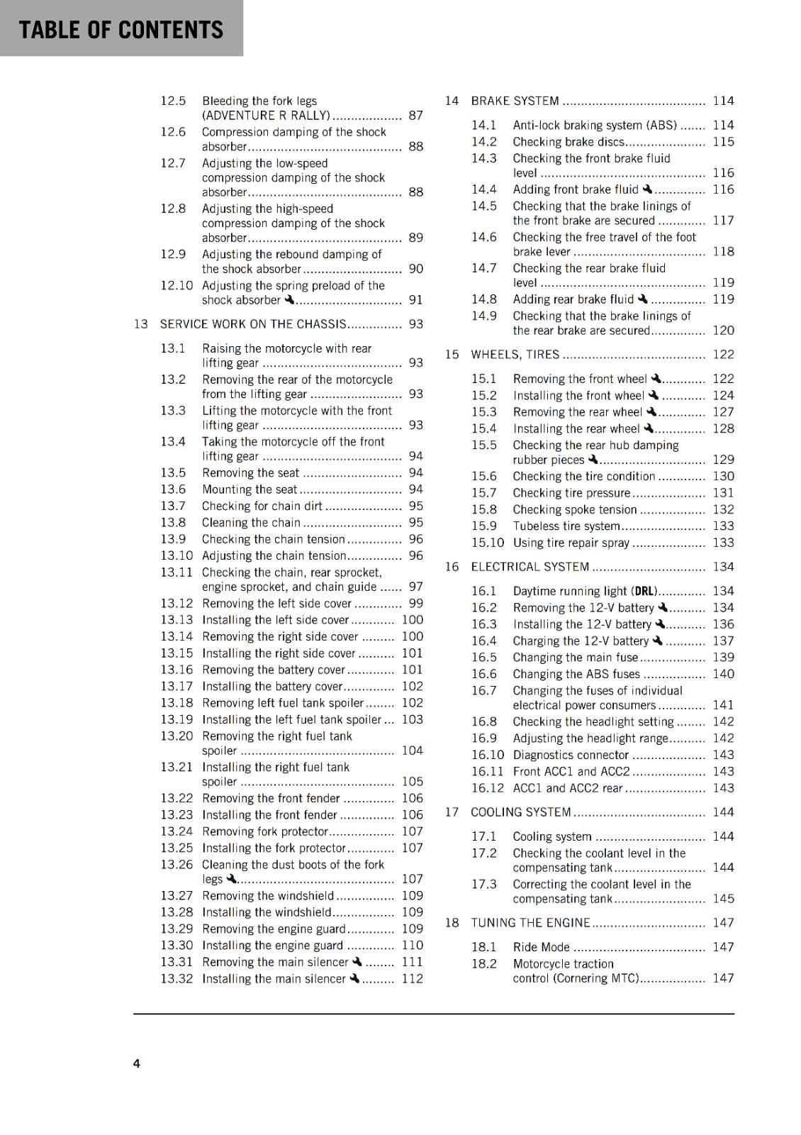 KTM 2024 OWNERS MANUAL - 890 ADVENTURE R RALLY EU AR CN - REPRINTED