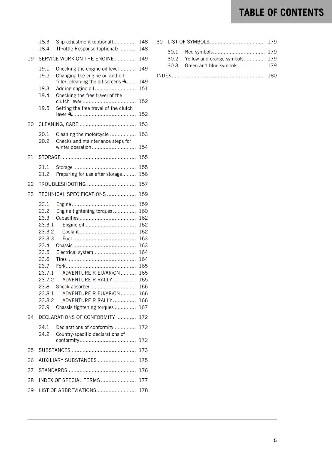 KTM 2024 OWNERS MANUAL - 890 ADVENTURE R RALLY EU AR CN - REPRINTED