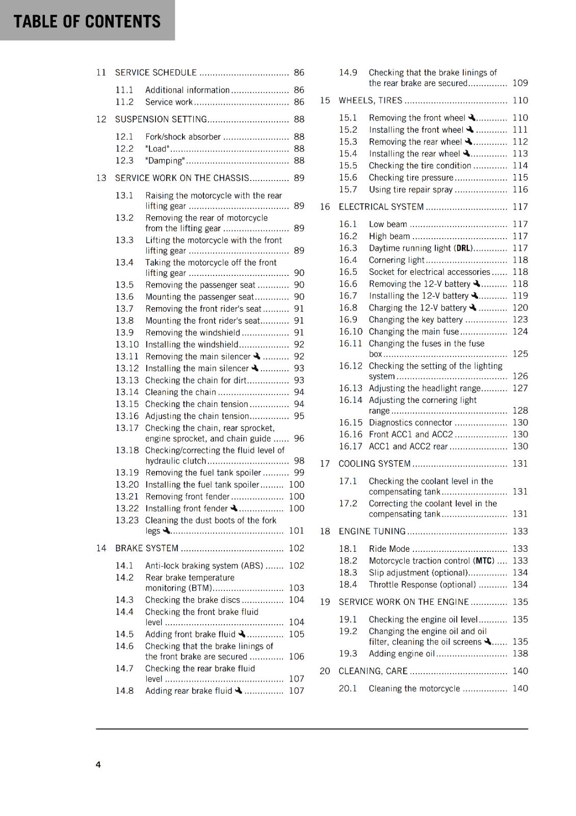 KTM 2024 OWNERS MANUAL - 1290 SUPER DUKE GT EU - REPRINTED
