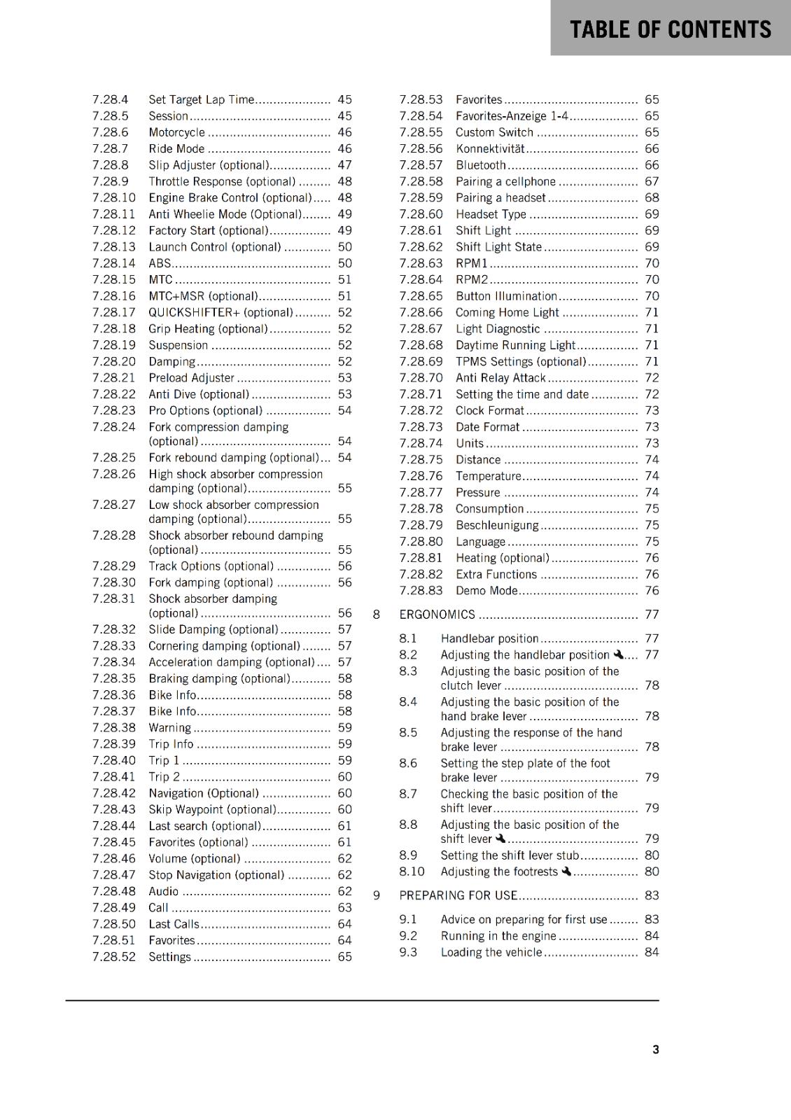 KTM 2024 OWNERS MANUAL - 1390 SUPER DUKE R EVO US - REPRINTED