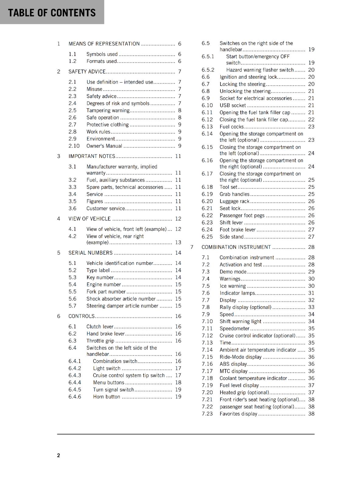 KTM 2024 OWNERS MANUAL - 790 ADVENTURE R - REPRINTED