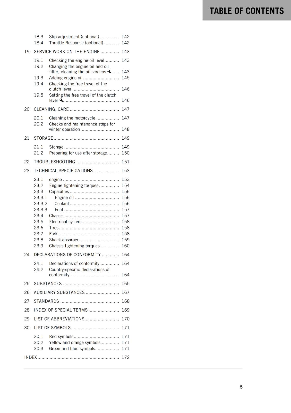 KTM 2024 OWNERS MANUAL - 790 ADVENTURE R - REPRINTED