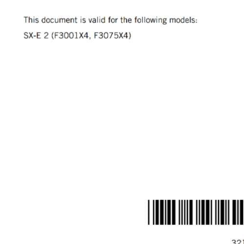 KTM 2024 OWNERS MANUAL - SX-E 2 - REPRINTED