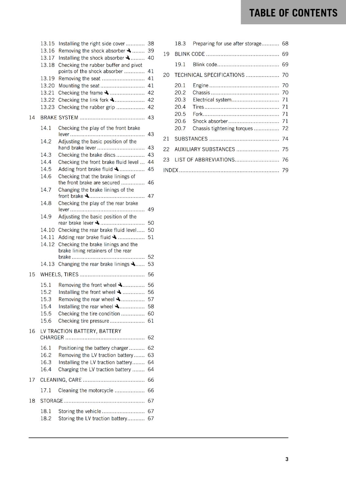 KTM 2025 OWNERS MANUAL - SX-E 2 - REPRINTED