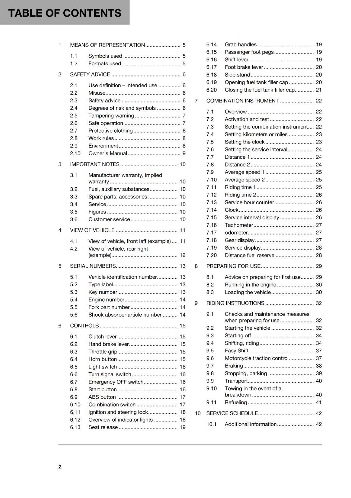 HUSQVARNA 2024 OWNERS MANUAL - 701 ENDURO EU EDITION - REPRINTED