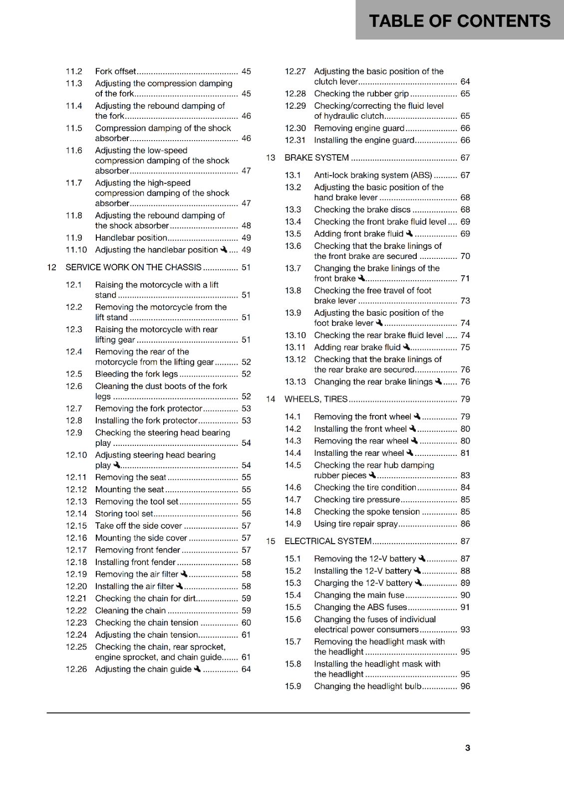 HUSQVARNA 2024 OWNERS MANUAL - 701 ENDURO US EDITION - REPRINTED