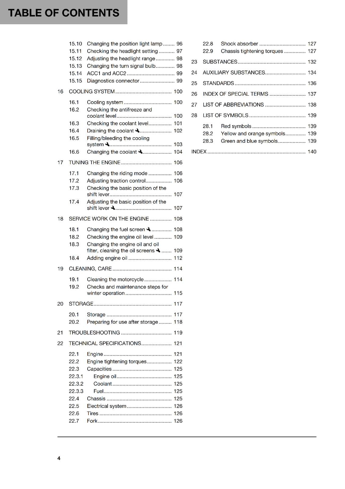 HUSQVARNA 2024 OWNERS MANUAL - 701 ENDURO US EDITION - REPRINTED