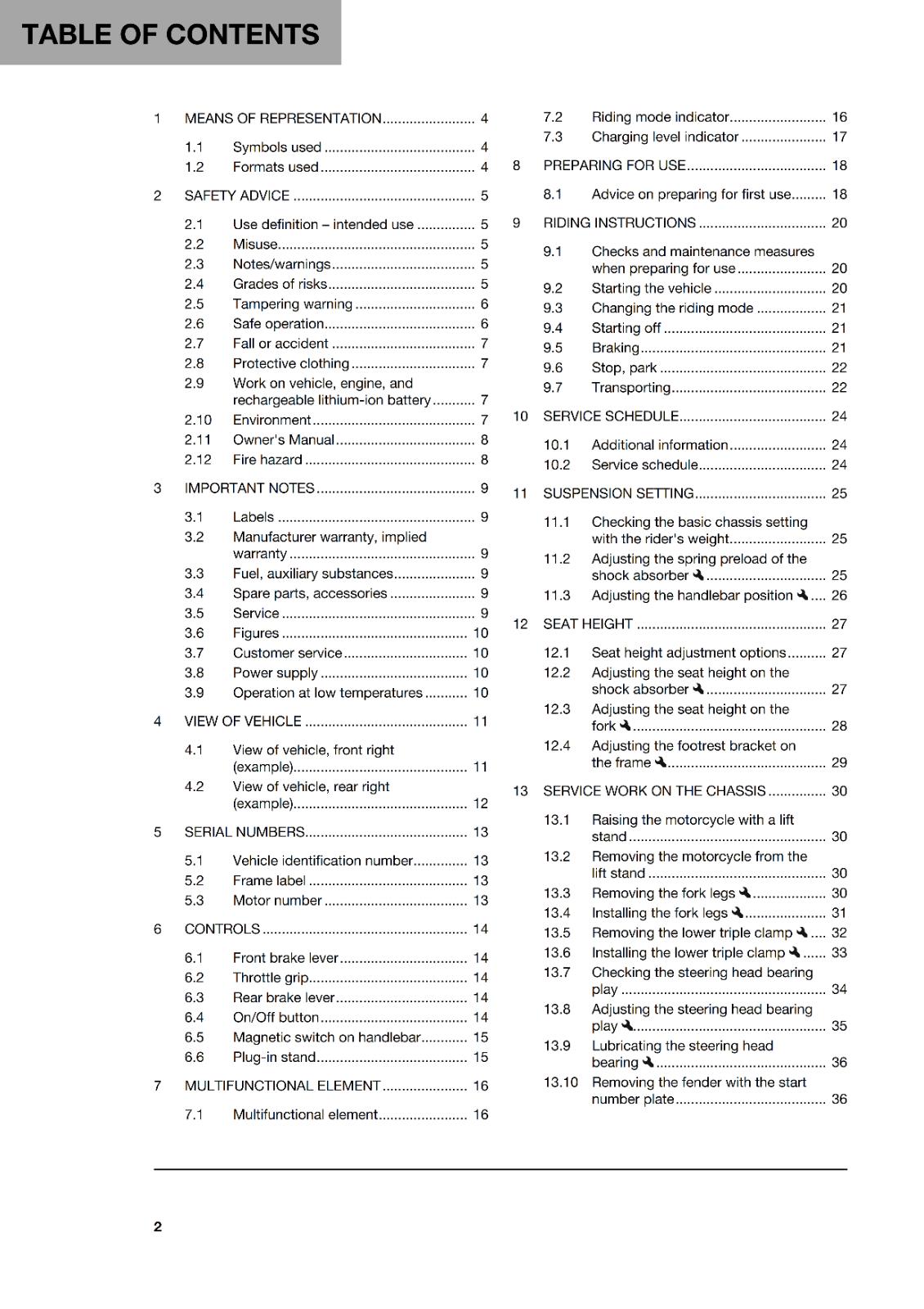 HUSQVARNA 2024 OWNERS MANUAL - EE 2 - REPRINTED