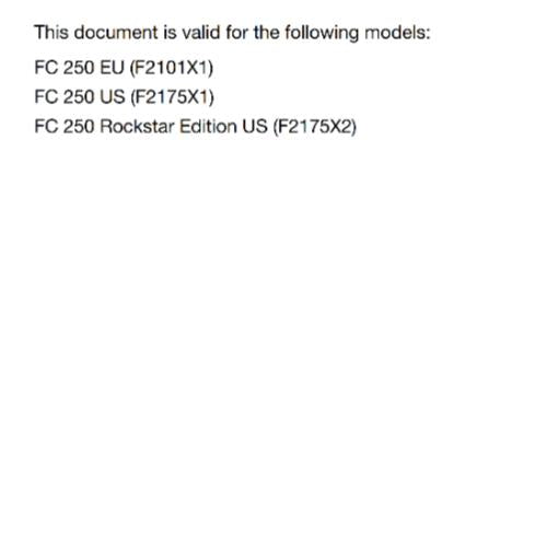 HUSQVARNA 2024 OWNERS MANUAL - FC 250 ROCKSTAR EDITION - REPRINTED