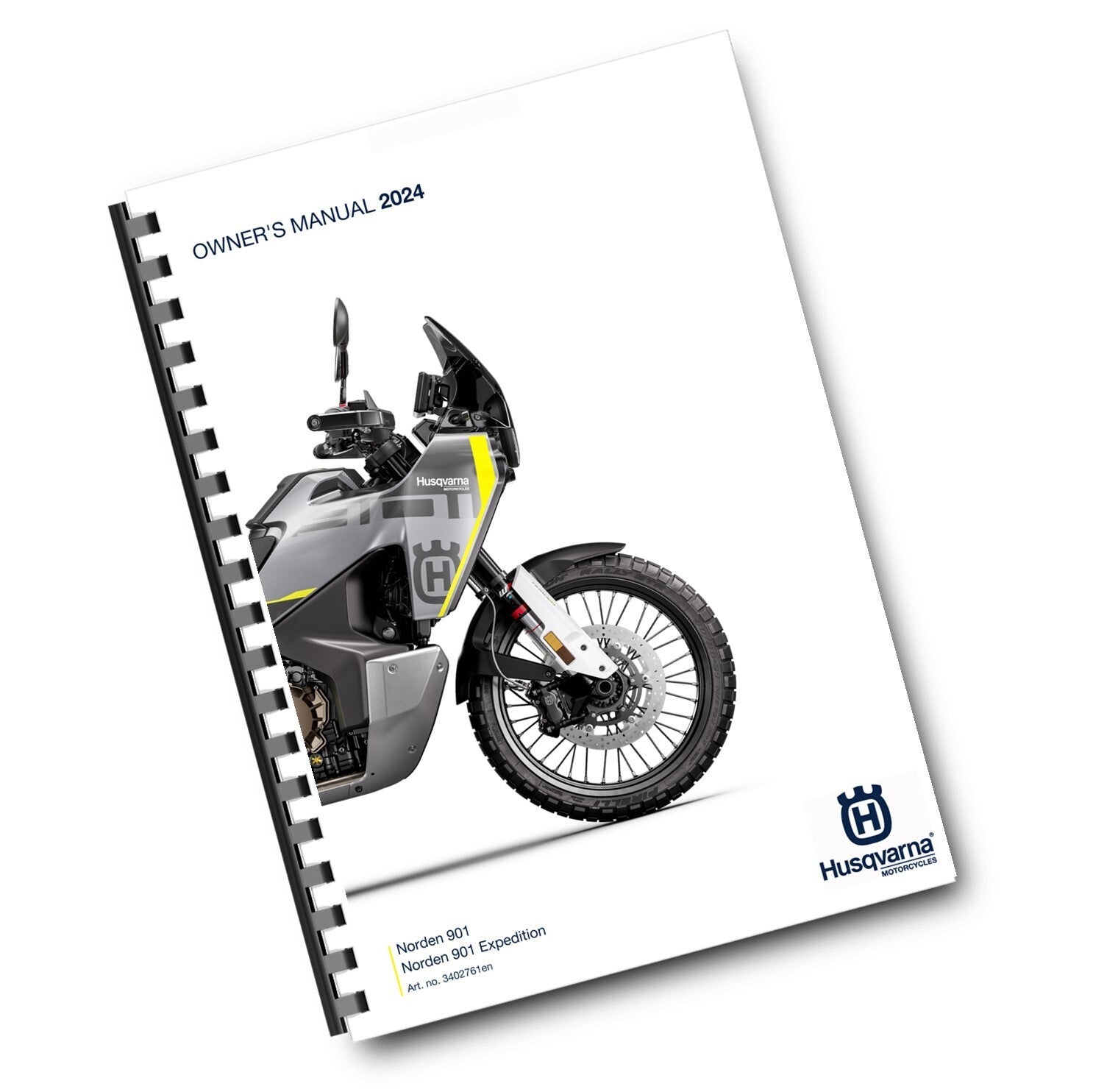 HUSQVARNA 2024 OWNERS MANUAL - NORDEN 901 EXPEDITION EU AR CN - REPRINTED