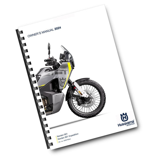 HUSQVARNA 2024 OWNERS MANUAL - NORDEN 901 EXPEDITION US - REPRINTED
