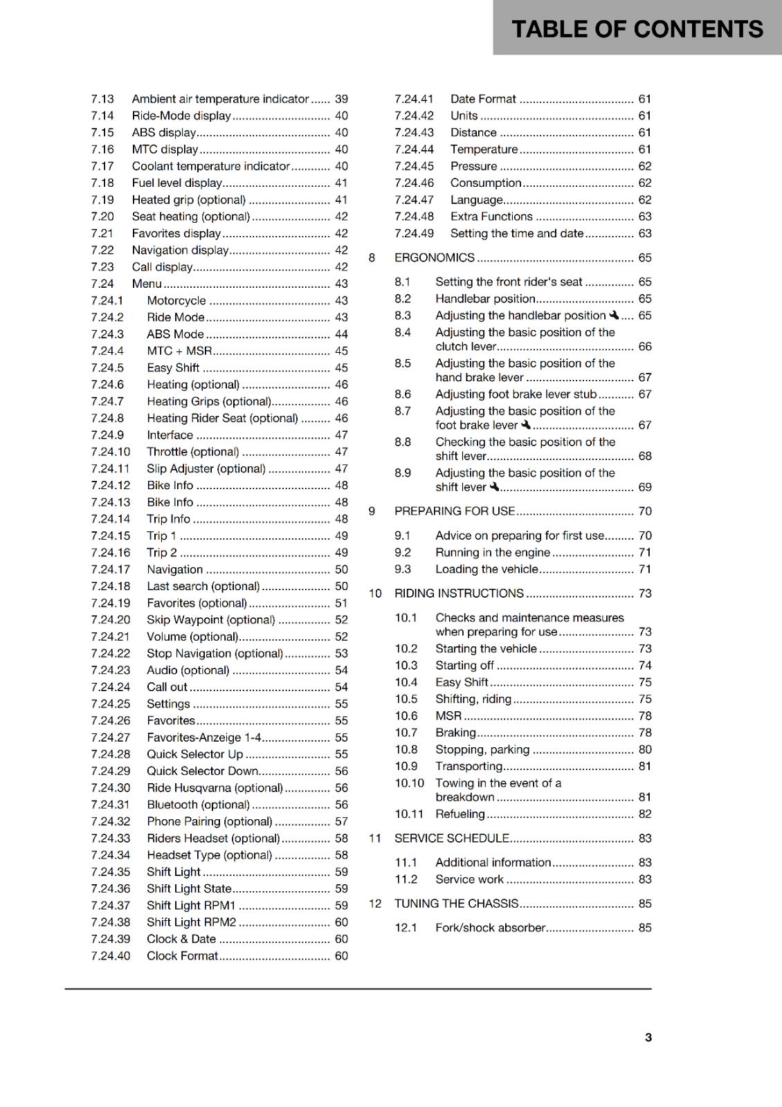 HUSQVARNA 2024 OWNERS MANUAL - NORDEN 901 EXPEDITION US - REPRINTED