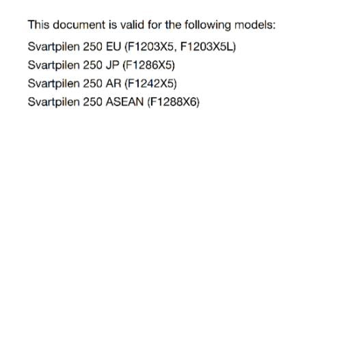 HUSQVARNA 2024 OWNERS MANUAL - SVARTPILEN 250 EU JP AR AEAN - REPRINTED