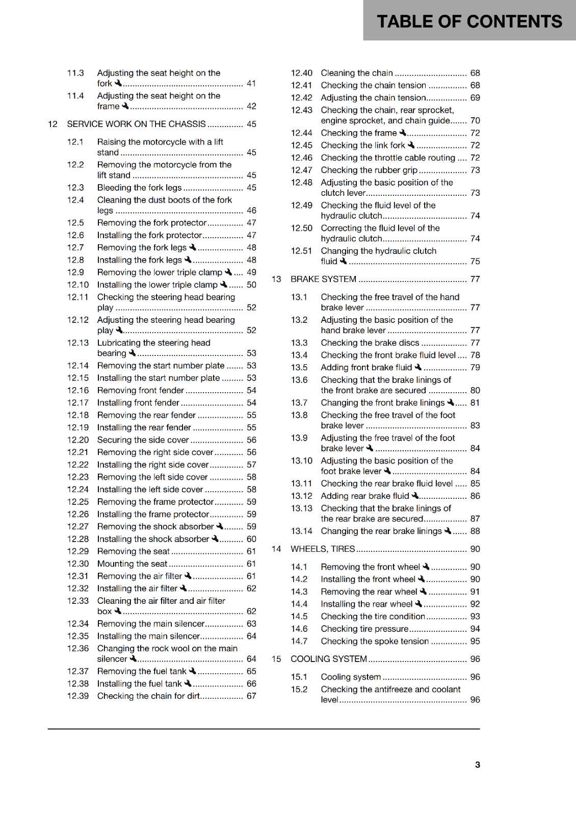 HUSQVARNA 2024 OWNERS MANUAL - TC 65 - REPRINTED