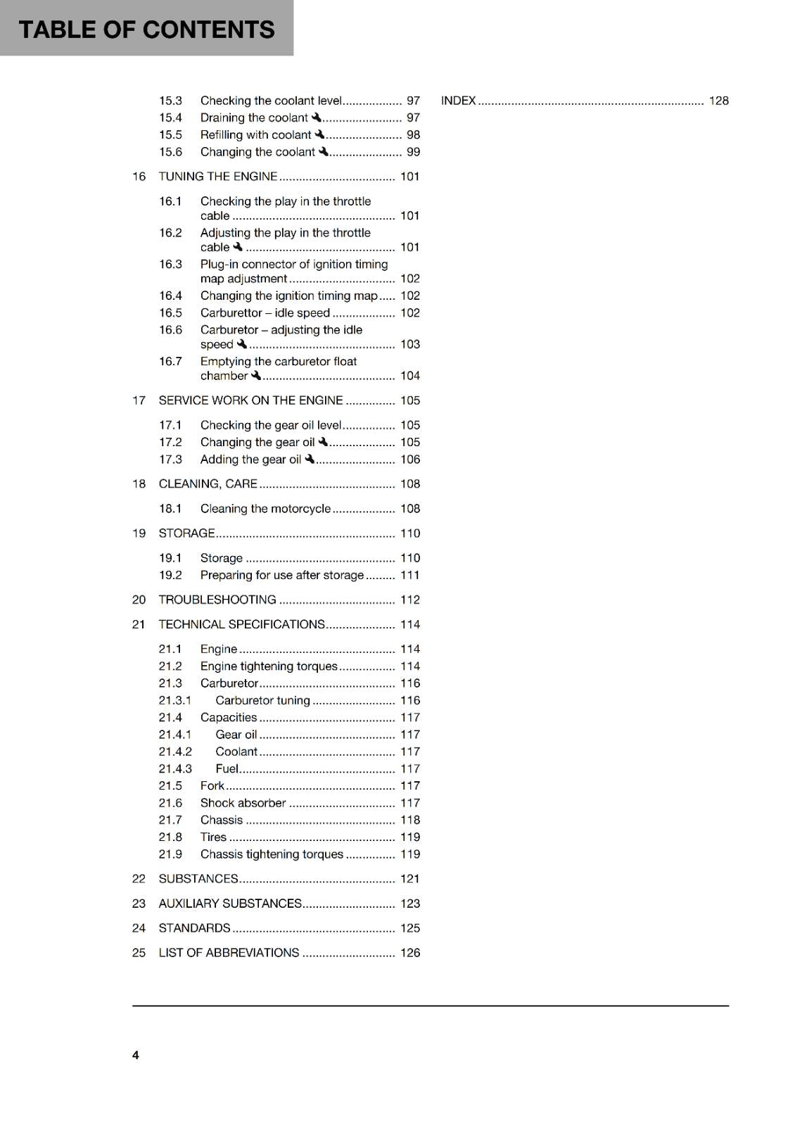 HUSQVARNA 2024 OWNERS MANUAL - TC 65 - REPRINTED