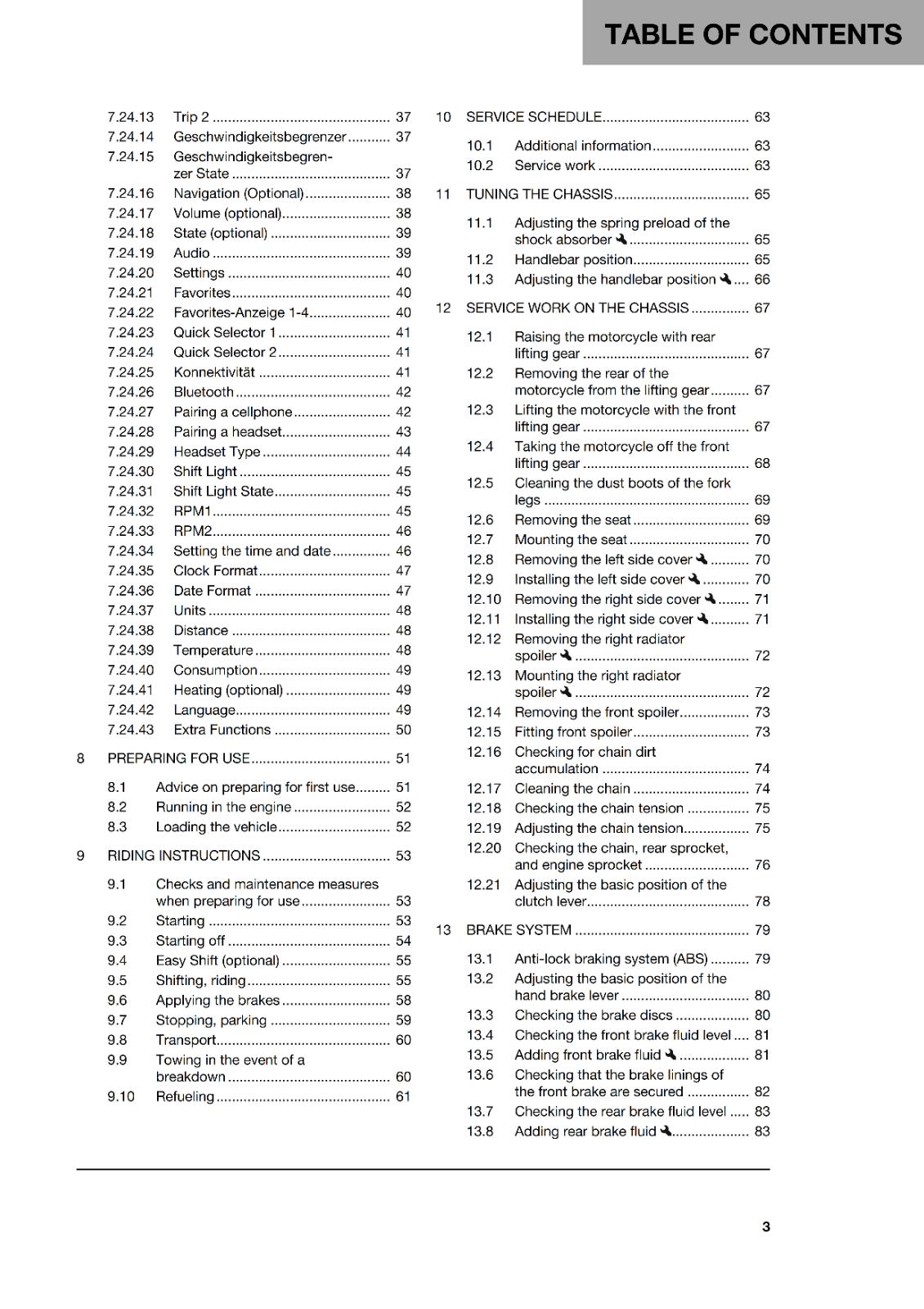 HUSQVARNA 2024 OWNERS MANUAL - VITPILEN 125 - REPRINTED