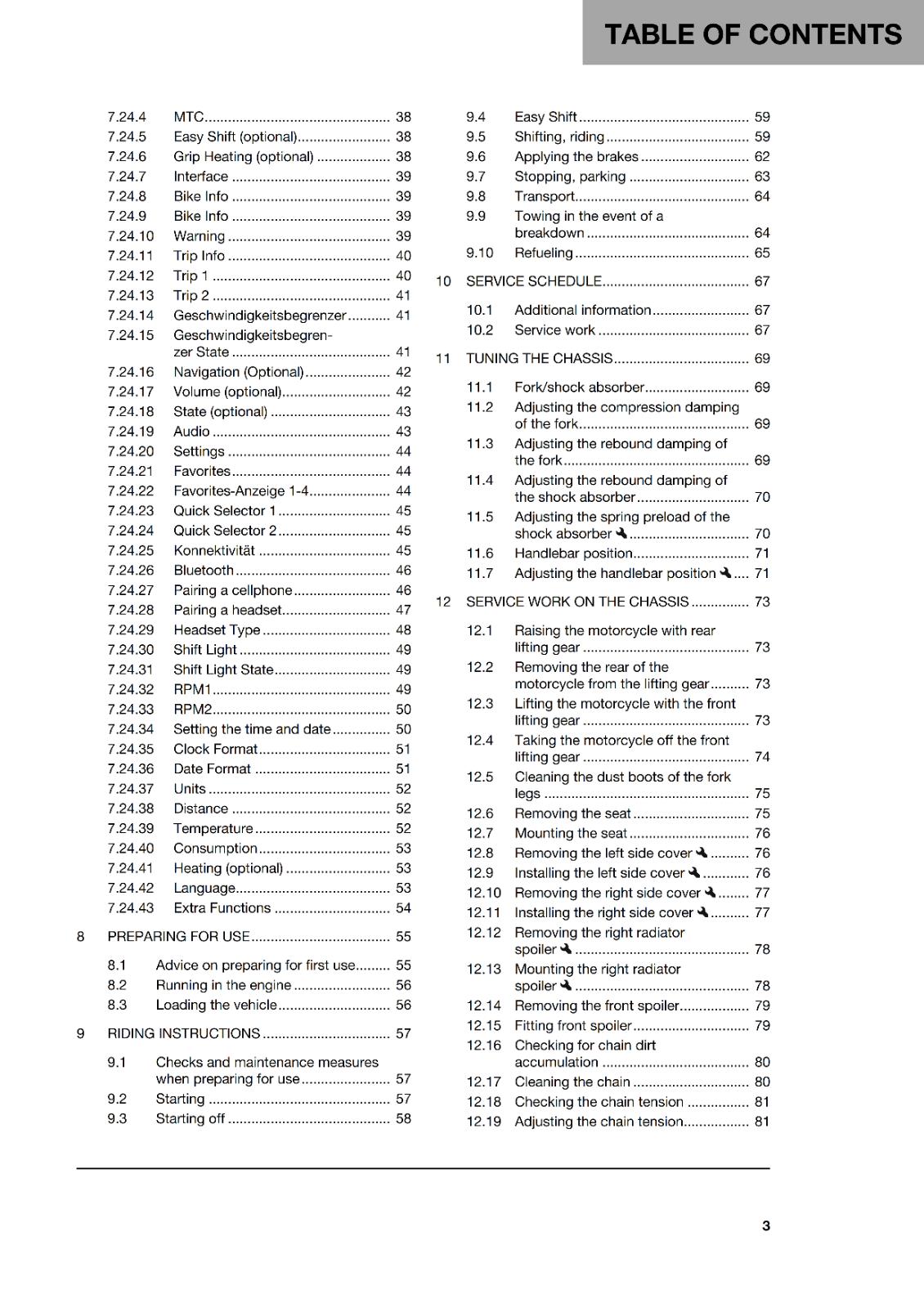 HUSQVARNA 2024 OWNERS MANUAL - VITPILEN 401 US EDITION - REPRINTED