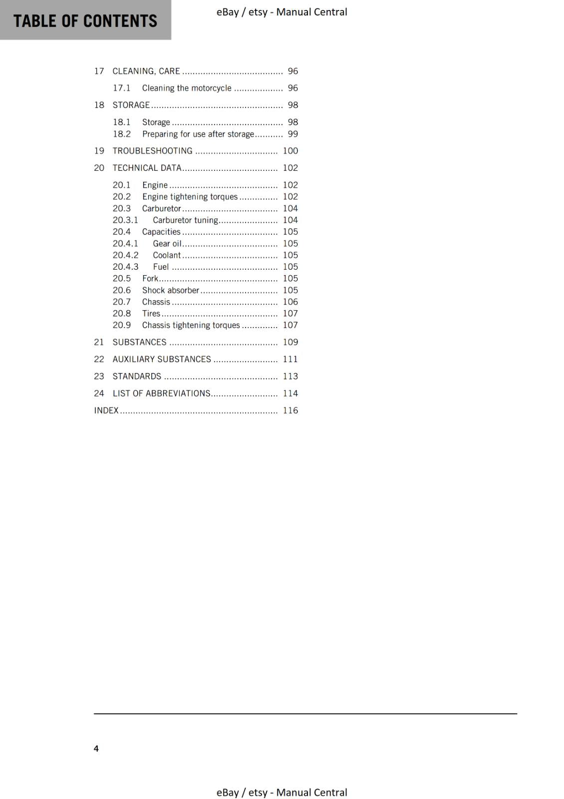 KTM 2023 OWNERS MANUAL - 65 SX - REPRINTED